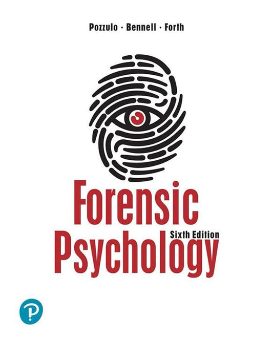 Forensic Psychology 6th Edition PDF