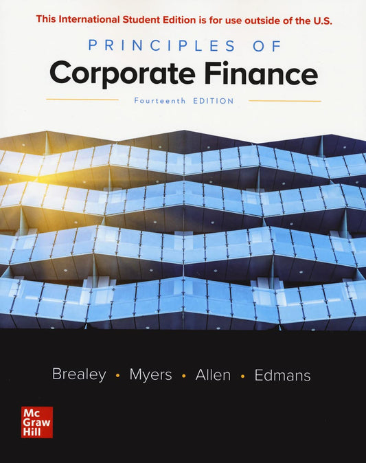 Principles of Corporate Finance 14th Edition PDF