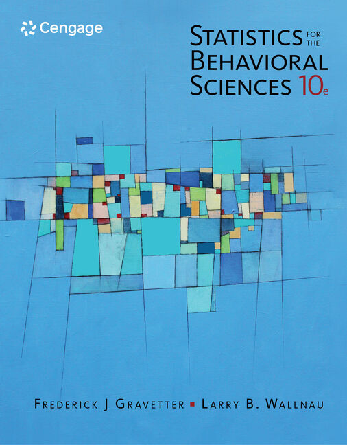 Statistics For The Behavioural Sciences 10th Edition PDF