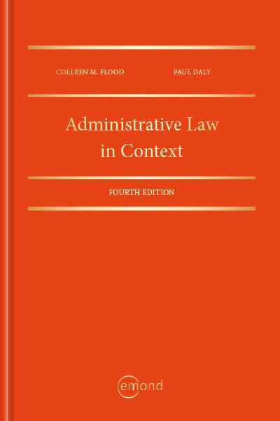Administrative Law in Context 4th Edition PDF