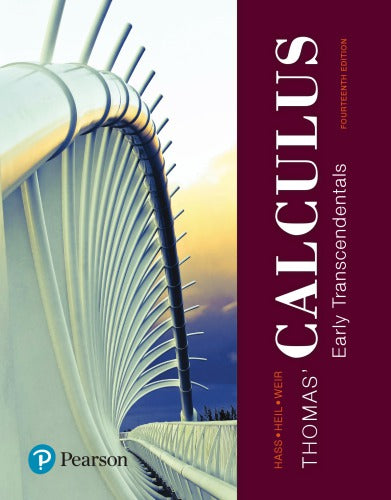 Thomas’ Calculus: Early Transcendentals 14th Edition PDF